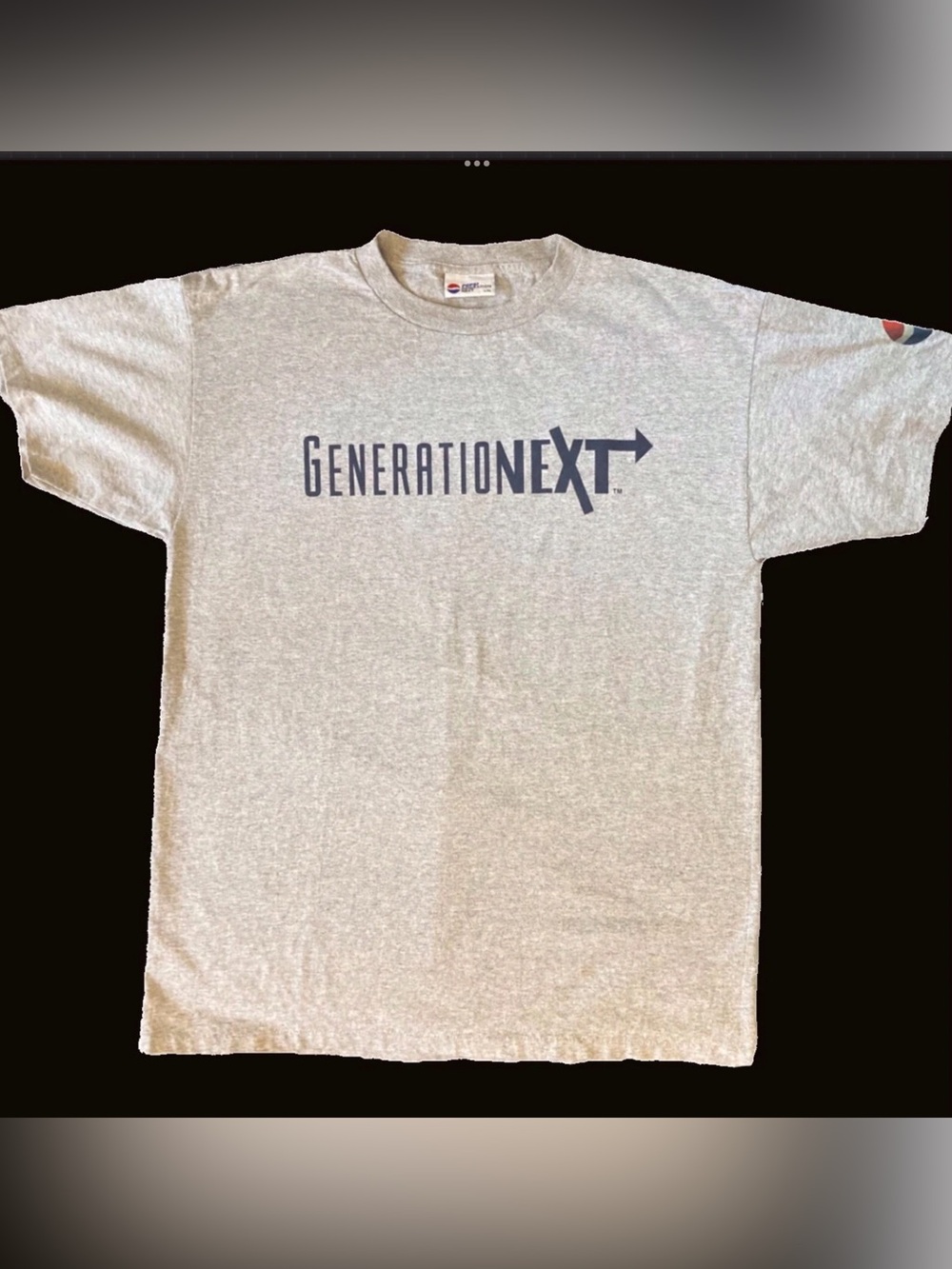 Vintage Pepsi Tee Shirt, Generation Next Single Stitch, 1990s, L/XL, Made In USA